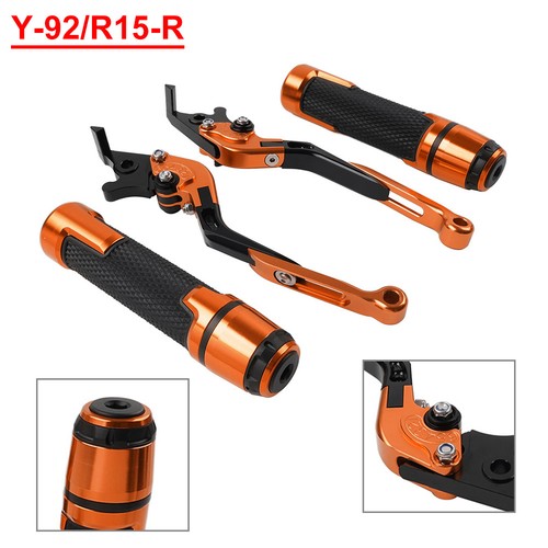 Lenkergriffe sets orange alu - lenkergriffe,