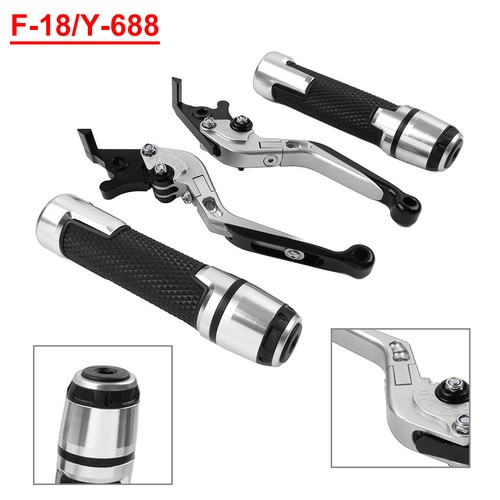 Lenkergriffe sets silber alu - lenkergriffe,